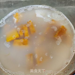 小米北瓜粥的做法步调：5