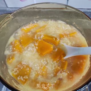 小米北瓜粥的做法步调：6