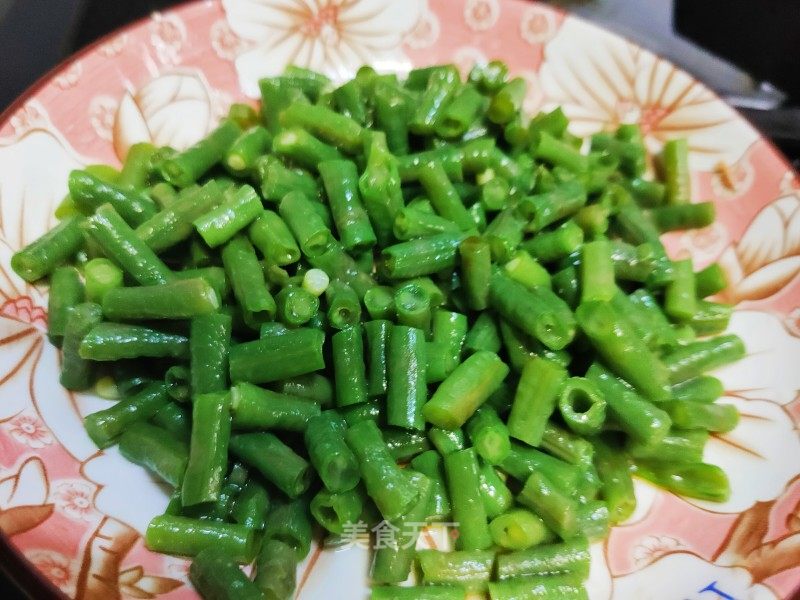 麻油拌豇豆的做法