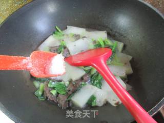 小青菜冬瓜荞麦里疙瘩的做法步调：7