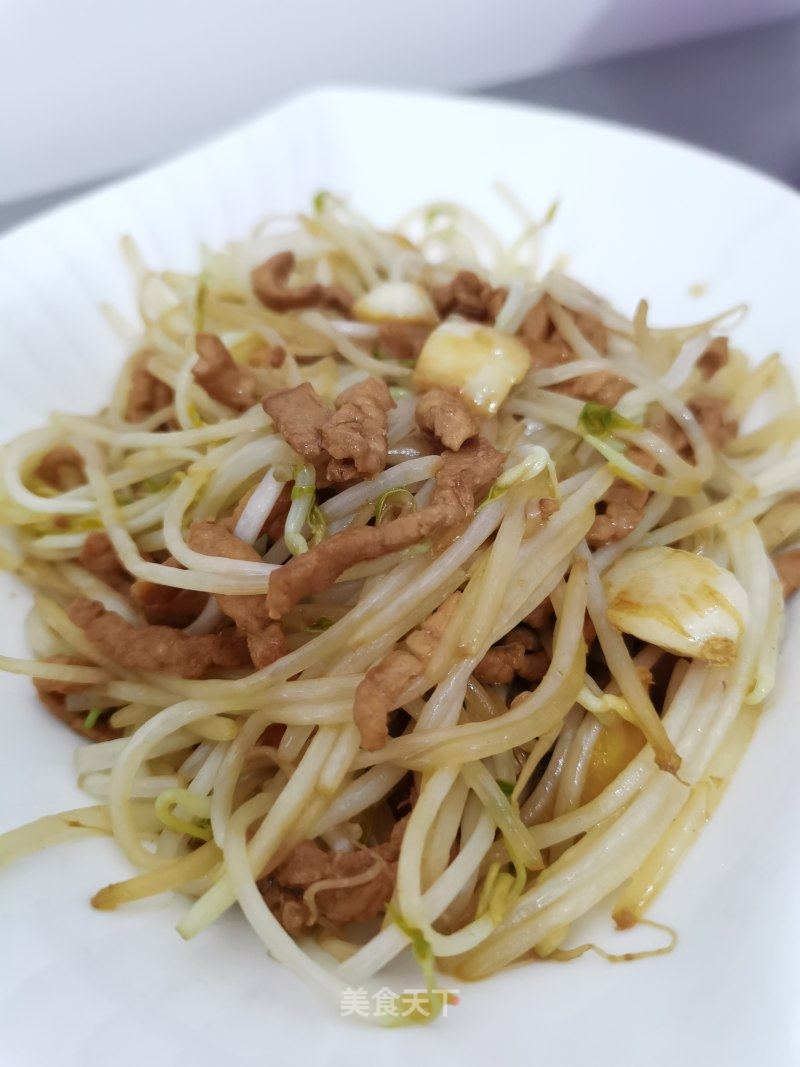 肉丝炒芽菜的做法
