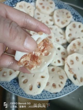 藕夹的做法步调：2