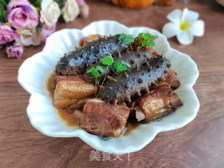白烧海参仔排的做法步调：9