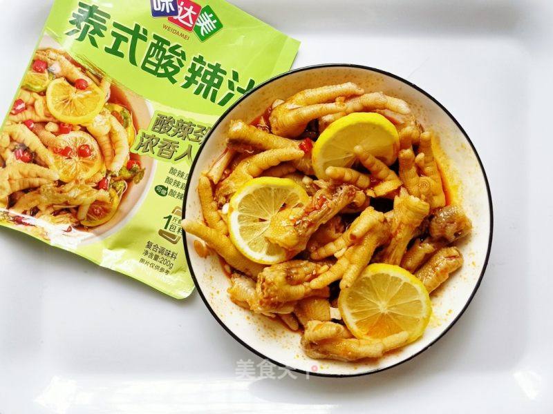 泰式酸辣鸡爪的做法