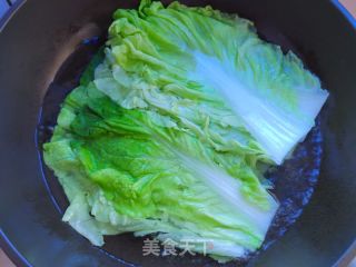 青菜肉卷的做法步调：7