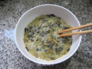 咸菜鸡蛋馅荞麦蒸饺的做法步调：2