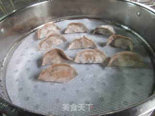 咸菜鸡蛋馅荞麦蒸饺的做法步调：8
