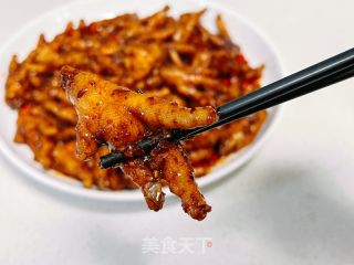 麻辣鸡爪的做法步调：9