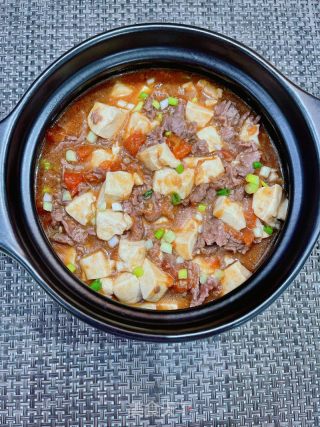 番茄豆腐牛肉锅的做法步调：16