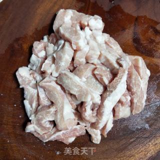 豉汁猪颈肉的做法步调：2