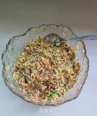 北瓜猪肉火饺的做法步调：6