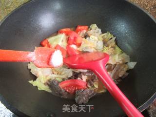 番茄包心菜荞麦疙瘩的做法步调：7