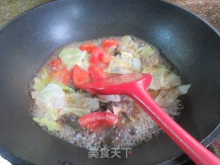 番茄包心菜荞麦疙瘩的做法步调：5