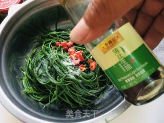 凉拌沙葱的做法步调：7