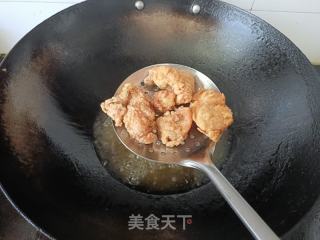 喷鼻酥鸡块的做法步调：9