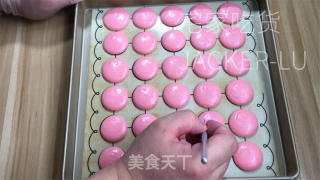 白丝绒马卡龙，法度做法，喷鼻草口胃，清爽恼人。的做法步调：16