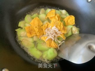 八角瓜烧蛋的做法步调：13