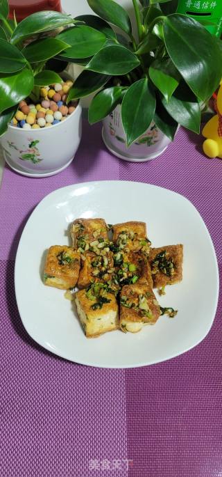 喷鼻煎豆腐的做法步调：9