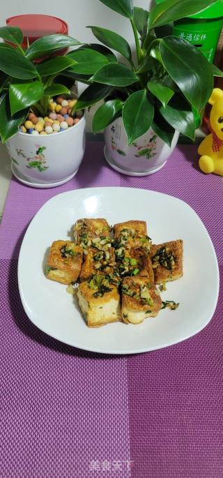 喷鼻煎豆腐的做法步调：10