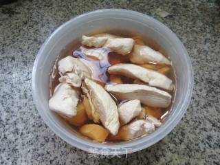喷鼻糟鸡胸肉的做法步调：8