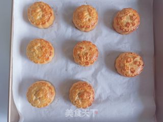 奶黄馅月饼的做法步调：20