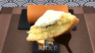 浮云瑞士卷，甘美奶油，坚实蛋糕，一心满意。的做法步调：28