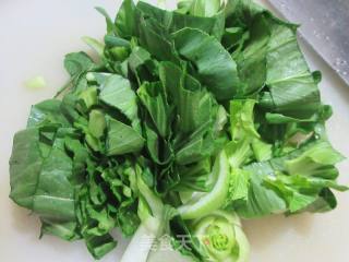 青菜小馄饨荞麦疙瘩的做法步调：4