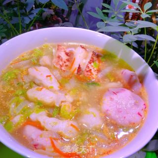 利剑菜豆腐汤的做法步调：12