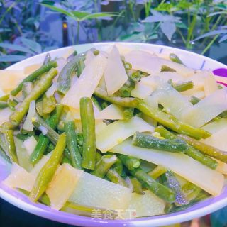 豇豆炒土豆的做法步调：8