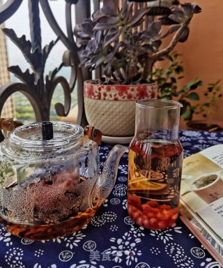 石榴白茶的做法步调：9