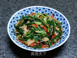 糟火炒苦麦的做法步调：14