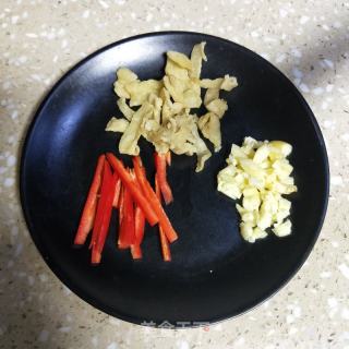糟火炒苦麦的做法步调：4