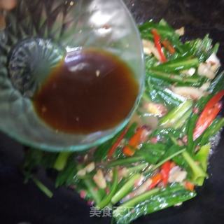 糟火炒苦麦的做法步调：12