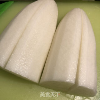 凉拌利剑萝卜的做法步调：1