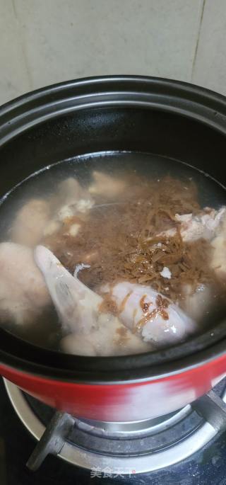 冬菜煲鹅汤的做法步调：5