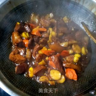 板栗烧肉的做法步调：26