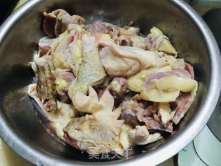 鸡肉荞里摊饼的做法步调：1