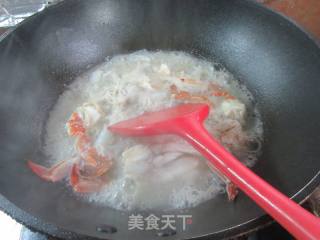 梭子蟹煮魔芋结的做法步调：8