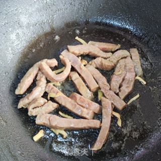 春葵炒牛里脊的做法步调：7