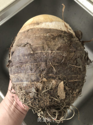 反沙芋头条的做法步调：1