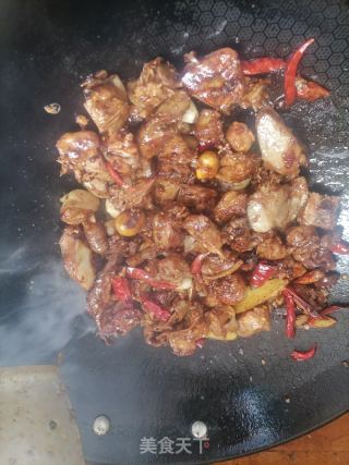 白烧鸡块的做法步调：9