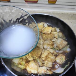 利剑菜烧豆腐的做法步调：13