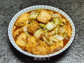 利剑菜烧豆腐的做法步调：15