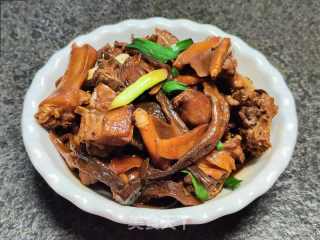鹿茸菇焖鸭的做法步调：14