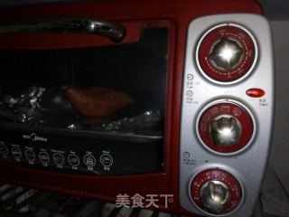 烤白薯的做法步调：4
