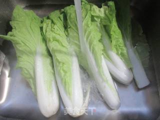 茶树菇炒五号菜的做法步调：3