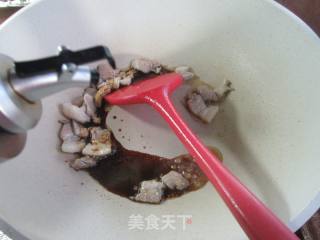 肉片喷鼻干炒白皮萝卜的做法步调：5
