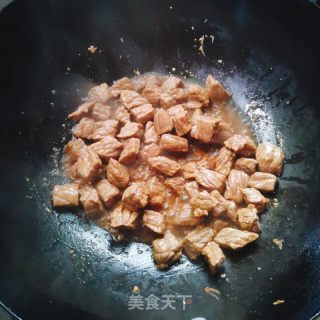 乌蒜子牛肉粒的做法步调：5