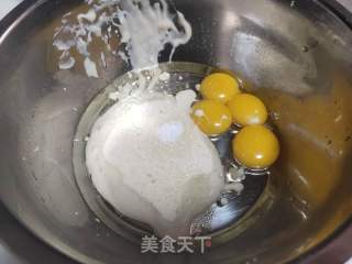 抹茶蛋糕的做法步调：1
