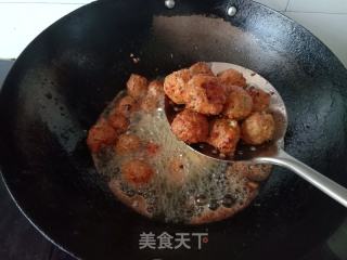 西兰花丸子的做法步调：6